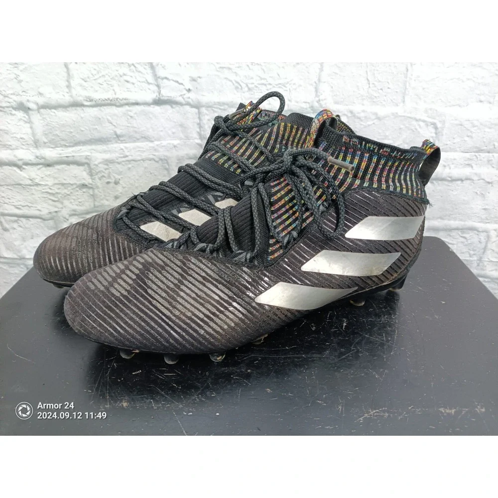 Adidas Football Cleats Freak Ultra Primeknit   Black White Size 13    s13